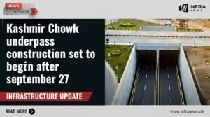 Kashmir Chowk underpass construction set to begin after september 27