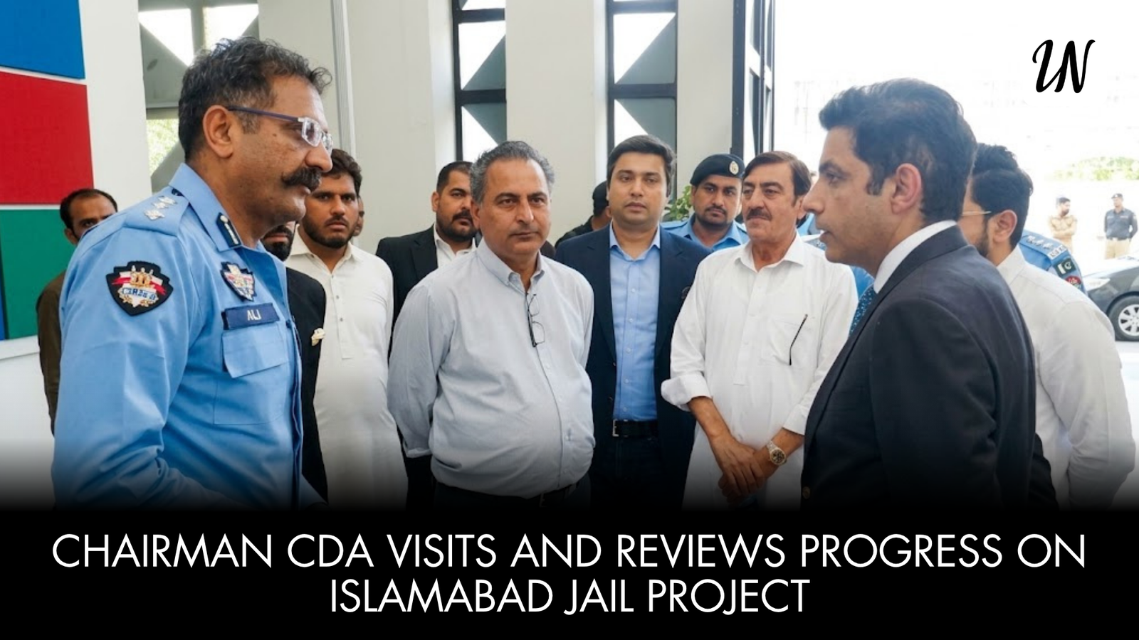 CDA Chairman Sohail Ashraf visits the Islamabad Jail construction project in Sector H-16